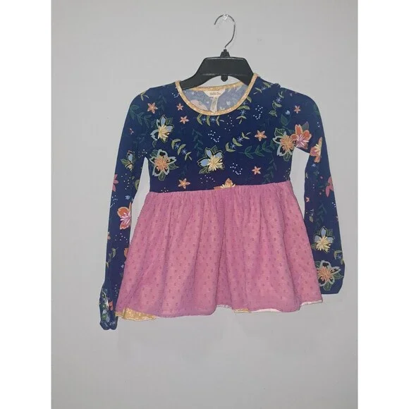 Matilda Jane QUIET CONTEMPLATION Top Swiss Dot Floral Make Believe - Picture 2 of 8